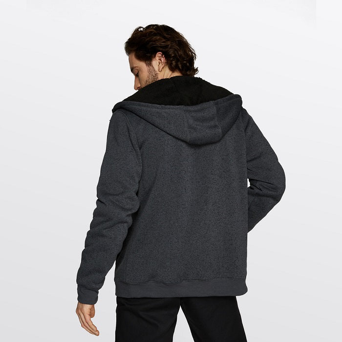 Mystic Sherpa Sweater Asphalt Melee