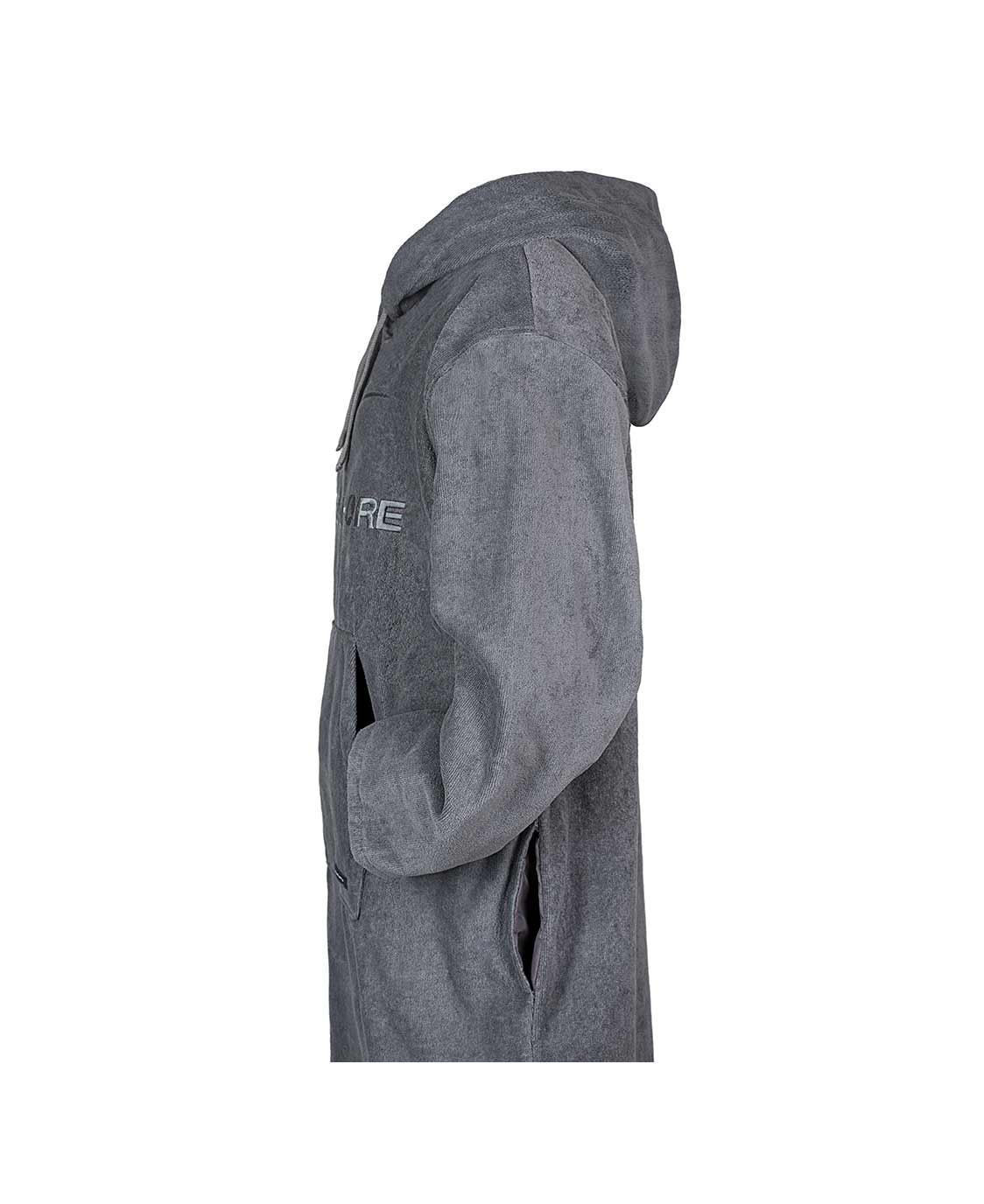 Atlantic Shore Surf Poncho Basic Warm Grey
