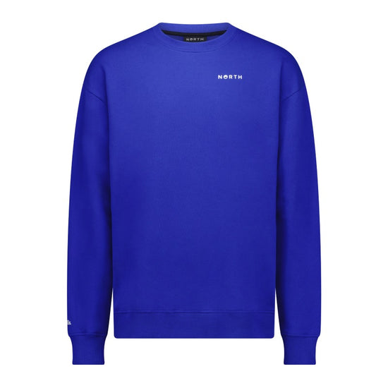 North Extreme Crew Sweat Flash Blue