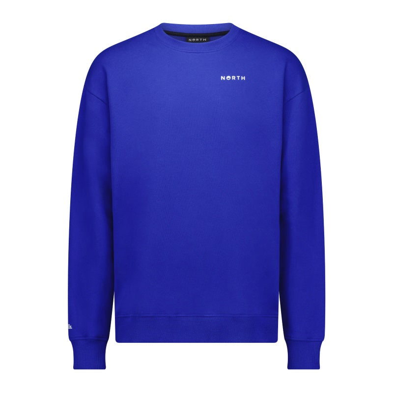 North Extreme Crew Sweat Flash Blue