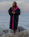 Dryrobe Advance LS Poncho Black Pink