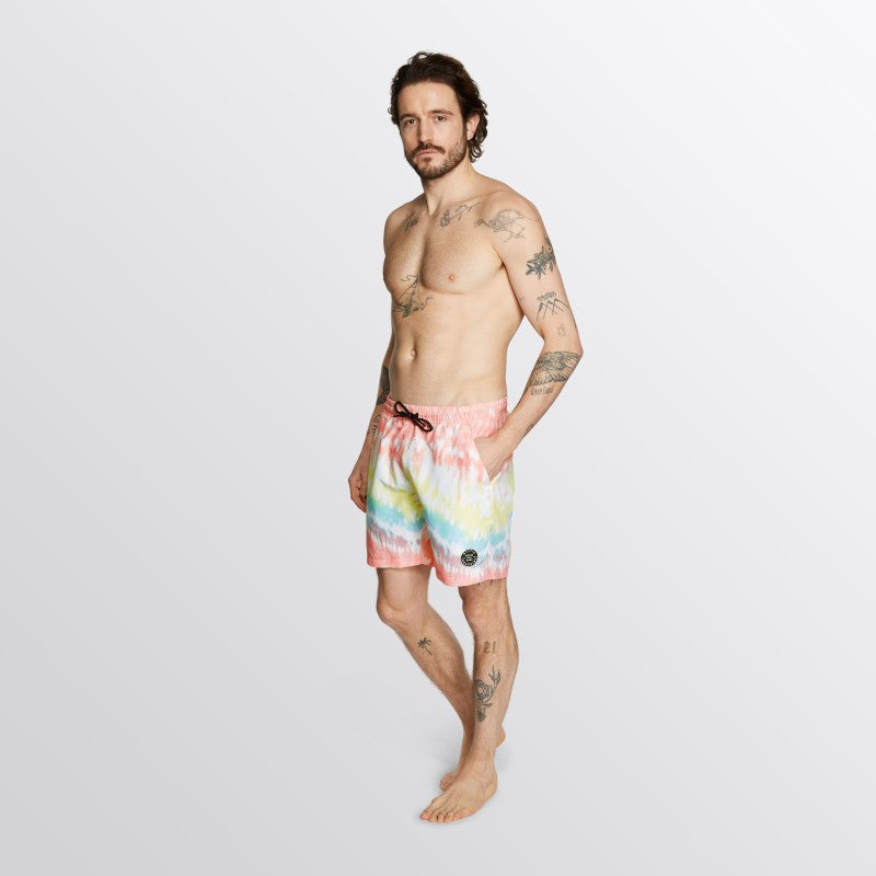 Mystic Artwork Swim Boardshort Rainbow