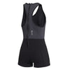 Mystic Lunar Short John 2/2mm Bzip Women Black