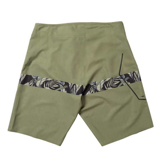 Mystic Intuition High Performance Boardshort Olive Green
