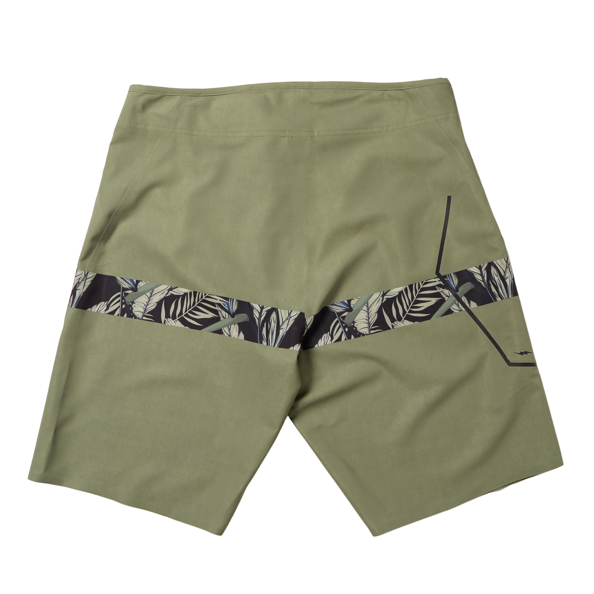 Mystic Intuition High Performance Boardshort Olive Green