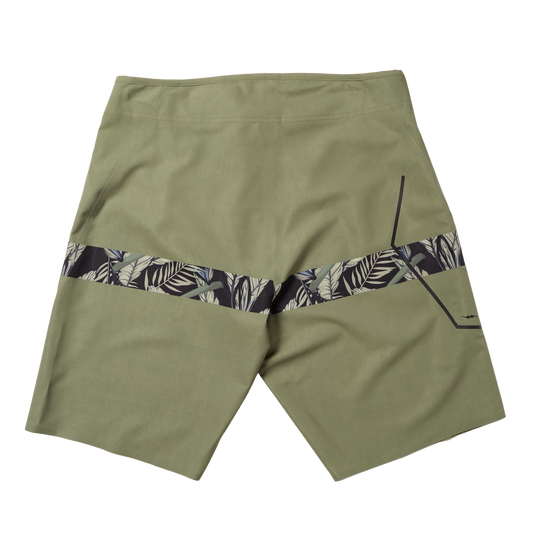 Mystic Intuition High Performance Boardshort Olive Green