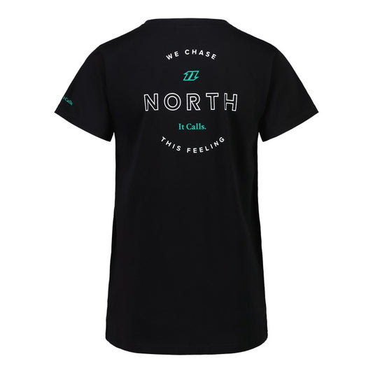North Women Chase Tee Black