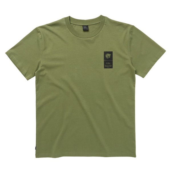 Mystic Pansy T-Shirt Olive Green