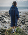 Dryrobe Advance LS Poncho Navy Grey
