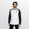 Mystic Lowe Langarm Tee Black White