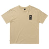 Mystic Pansy T-Shirt Pale Khaki