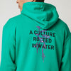 Mystic Culture Hood Sweat Bright Green