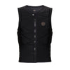 Mystic Outlaw Impact Vest Fzip Black