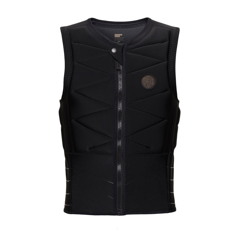 Mystic Outlaw Impact Vest Fzip Black