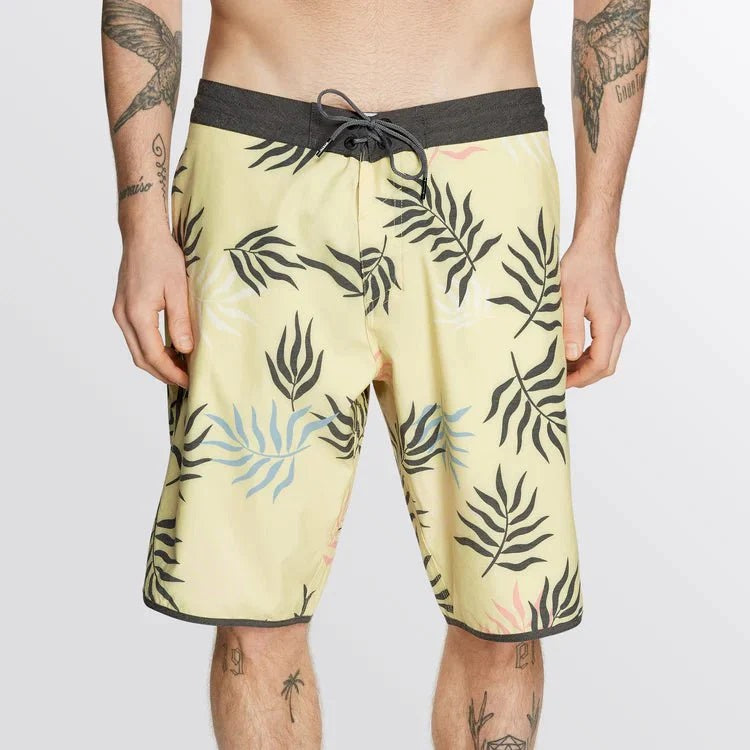 Mystic Leaf Movement Boardshort Pastel Yellow 34