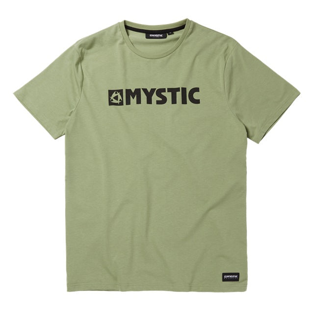 Mystic Brand Tee Olive Green