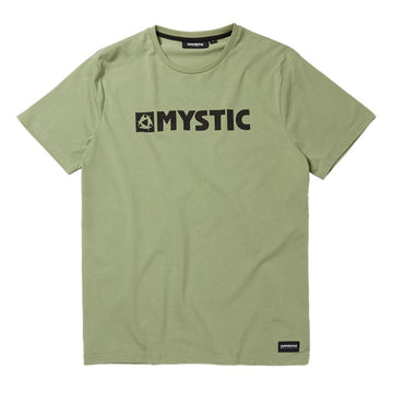 Mystic Brand Tee Olive Green