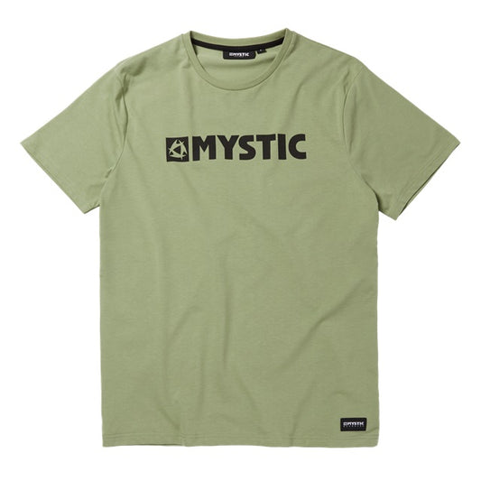 Mystic Brand Tee Olive Green