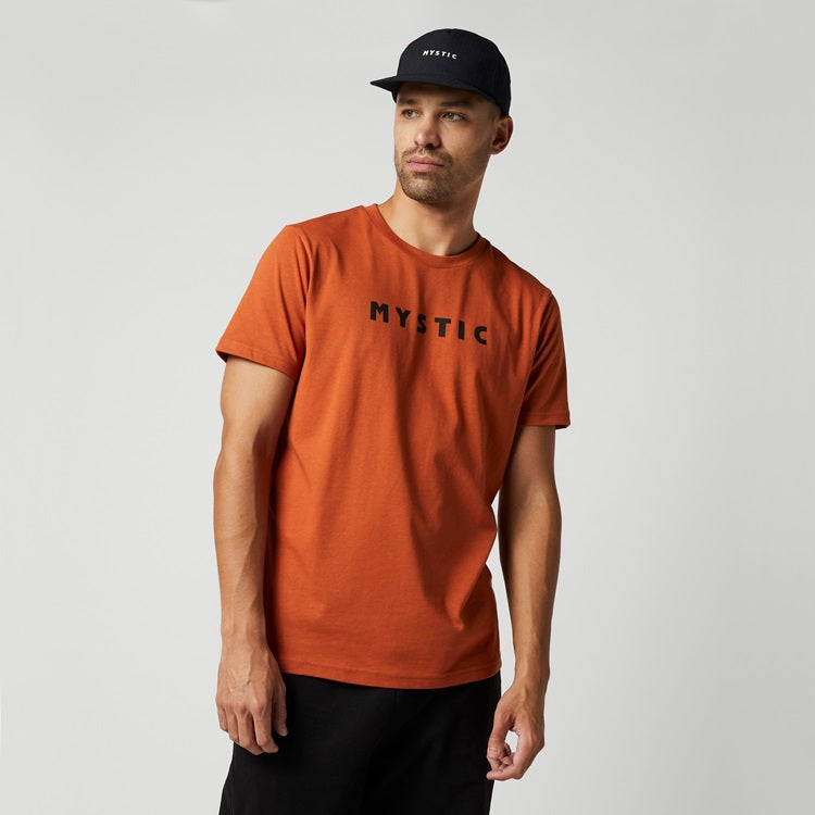 Mystic Icon Tee Men Burnt Orange