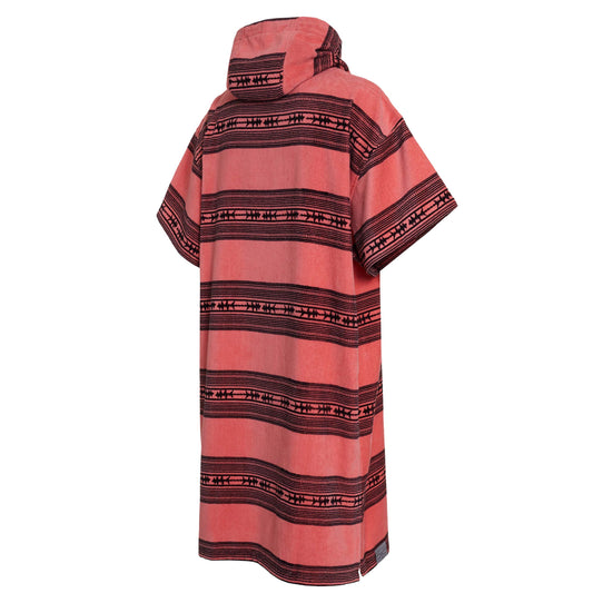 Mystic Poncho Velour Soft Coral
