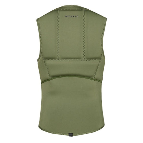 Mystic Star Impact Vest Fzip Women Olive Green