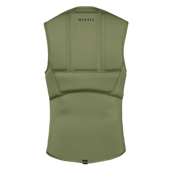 Mystic Star Impact Vest Fzip Women Olive Green