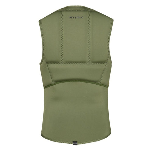 Mystic Star Impact Vest Fzip Women Olive Green