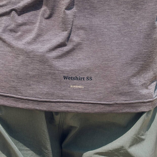 Manera Wetshirt Sunshell Kurzarm Pewter