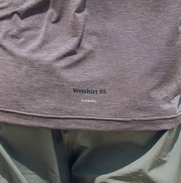 Manera Wetshirt Sunshell Kurzarm Pewter