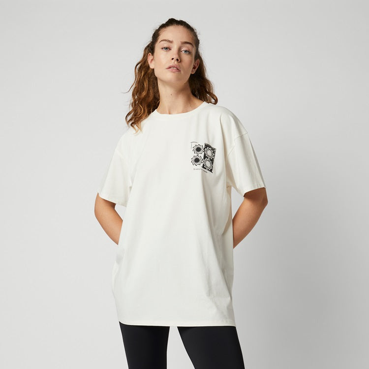 Mystic Reform Dress Tee Off White