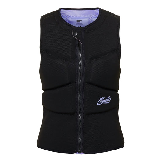 Mystic Ruby Impact Vest Fzip Women Black Purple