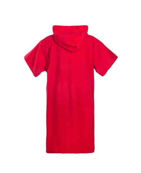 Atlantic Shore Basic Poncho Red