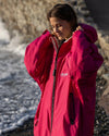 Dryrobe Advance LS Poncho Pink Light Grey