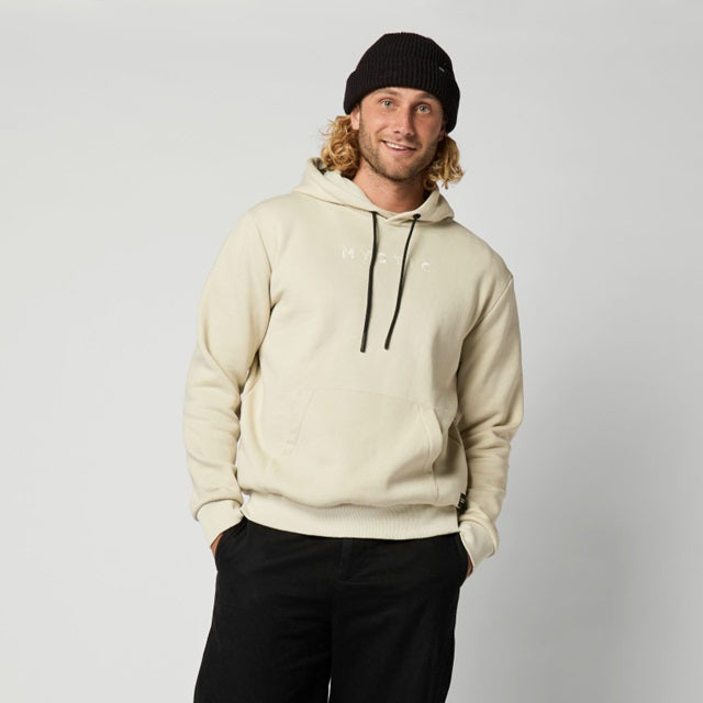 Mystic Icon Hood Sweat Sand mit Kiter