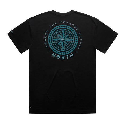 North Waypoint T-Shirt Black