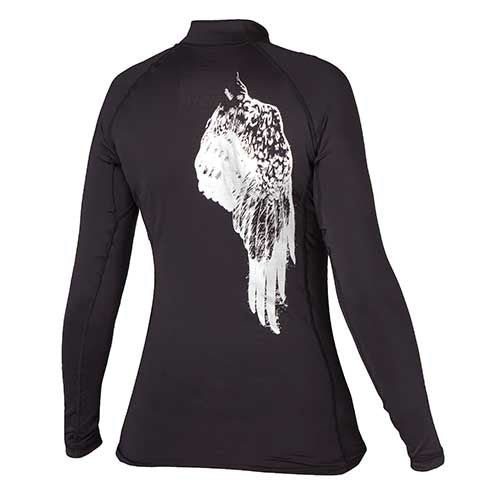Mystic Diva L/S Rashvest Women Black