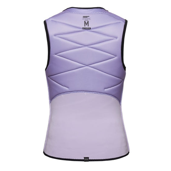 Mystic Ruby Impact Vest Fzip Women Black