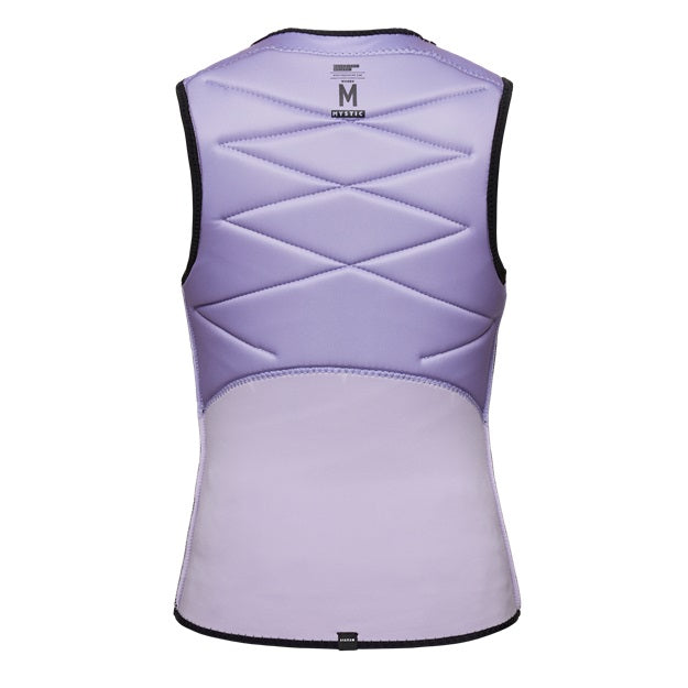 Mystic Ruby Impact Vest Fzip Women Black