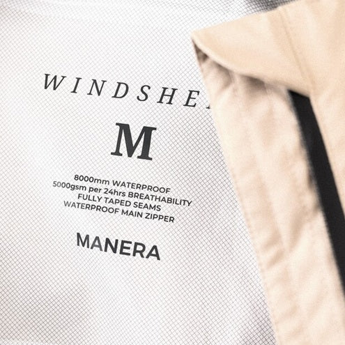Manera Windshell Jacket Almond