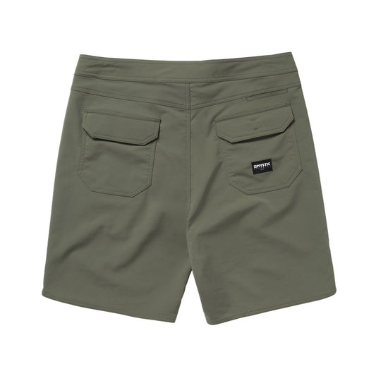 Mystic Trail Hybrid Boardshort Moss