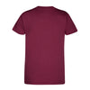 Mystic Brand Tee Women Big Logo Burgundy