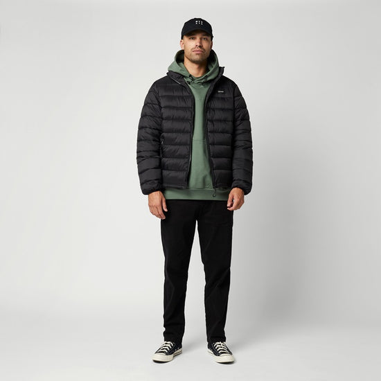 Mystic Quilted Midlayer Jacket Black