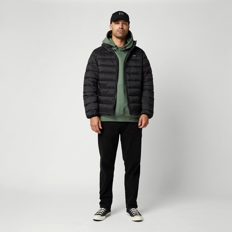 Mystic Quilted Midlayer Jacket Black