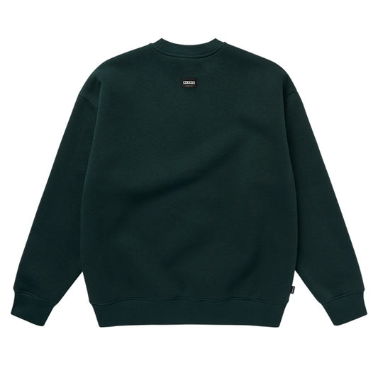 Mystic Brand Crew Sweat Cypress Green