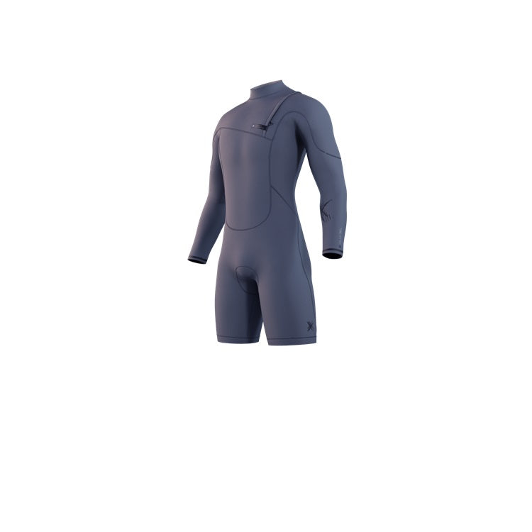 Mystic The One Longarm Shorty 3/2 Zipfree Grey M
