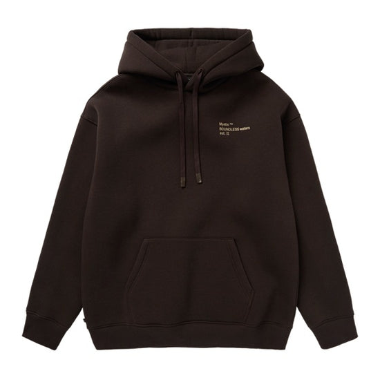 Mystic Heartsease Hood Sweat Dark Brown
