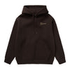 Mystic Heartsease Hood Sweat Dark Brown