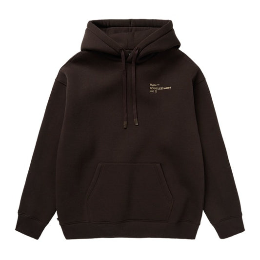 Mystic Heartsease Hood Sweat Dark Brown