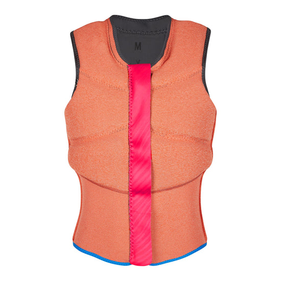 Mystic Diva Impact Vest Fzip Kite Women Rusty Red