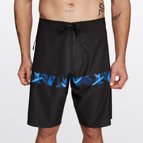 Mystic Intuition High Performance Boardshort Blue Black 36